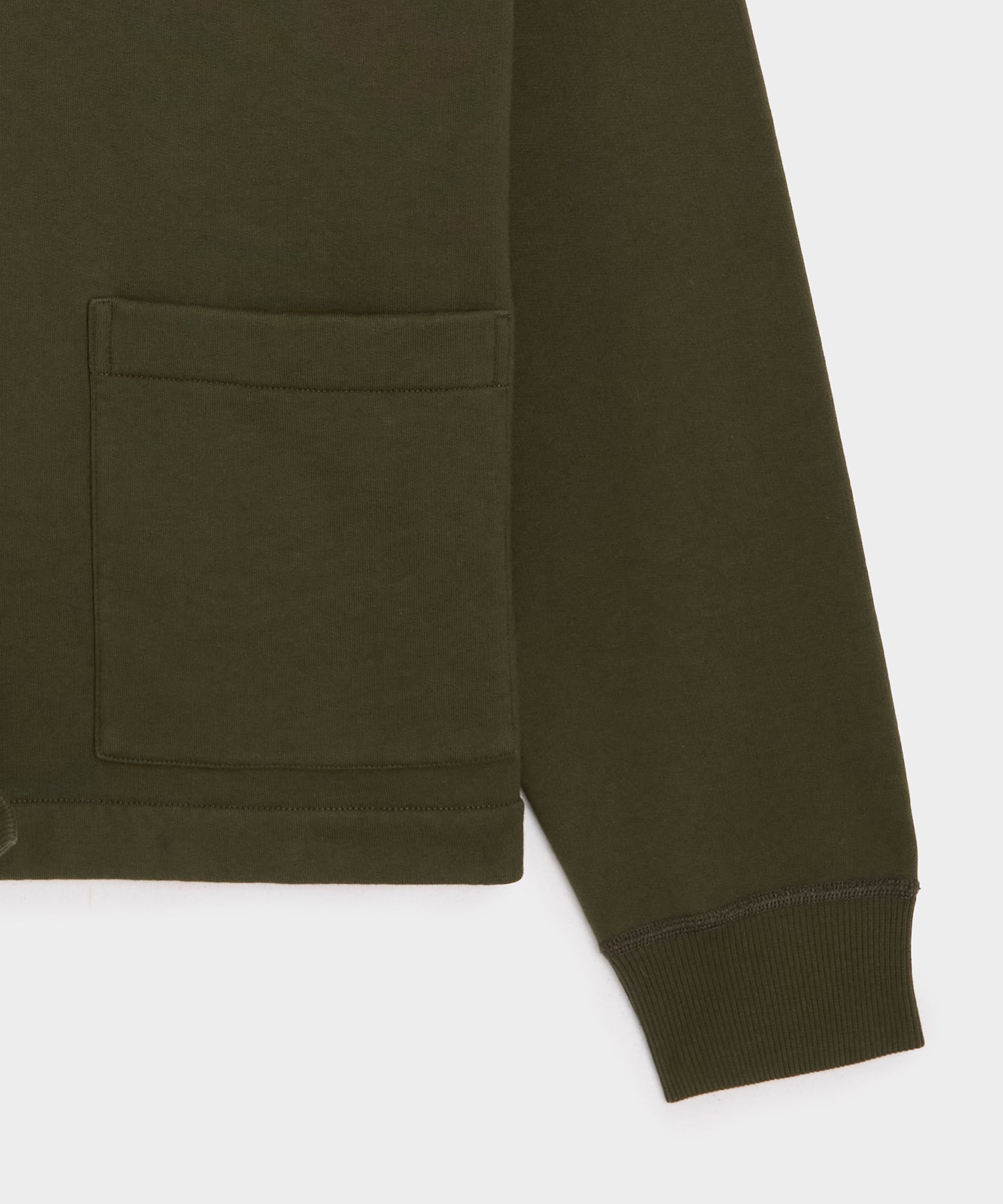 Relaxed Portuguese Terry Cardigan - Image 7