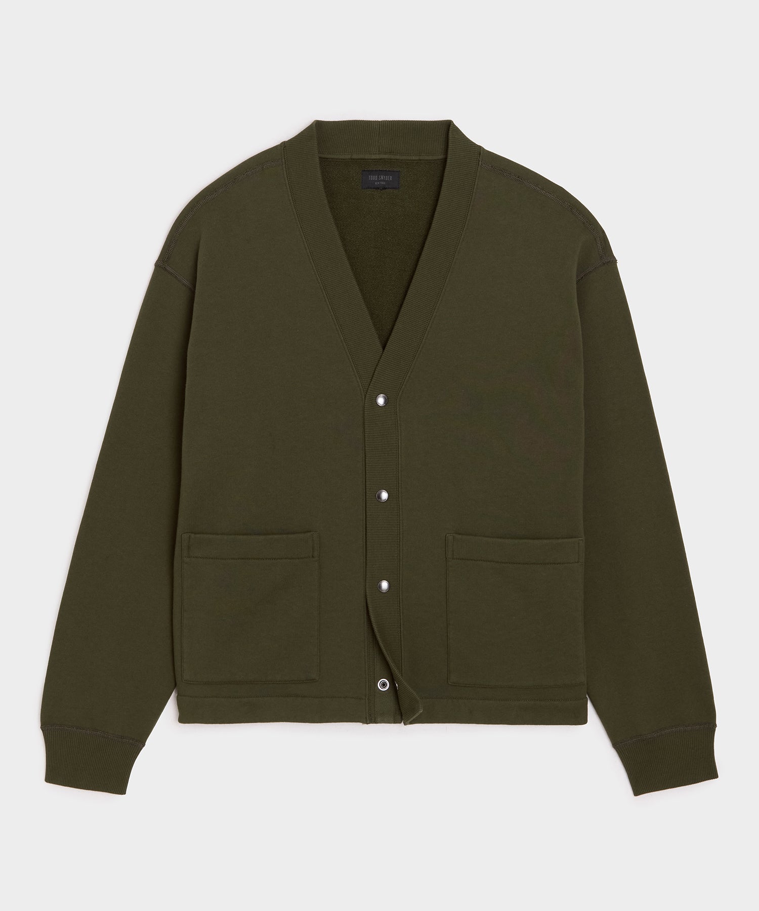 Relaxed Portuguese Terry Cardigan