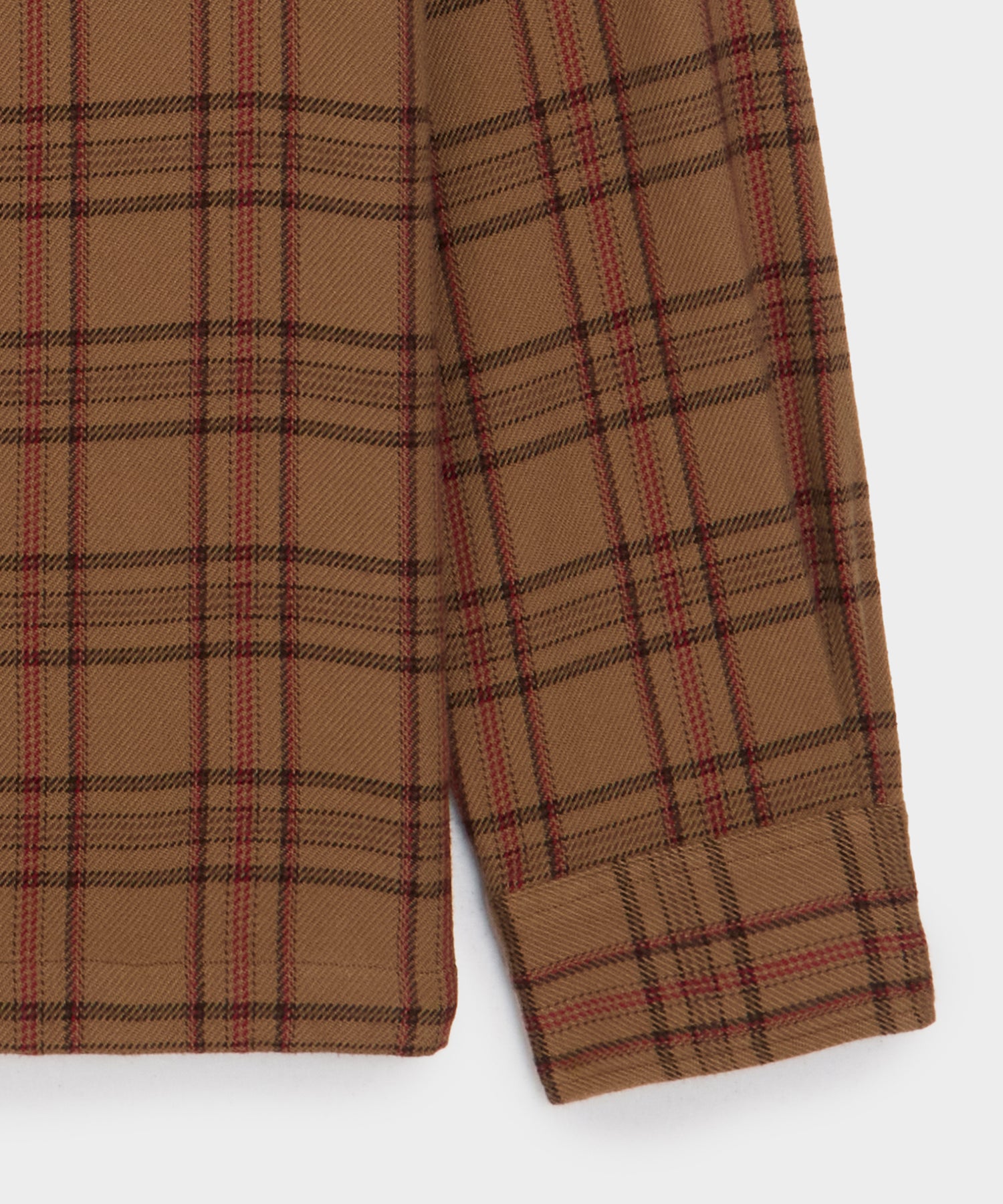 Italian Double-Brushed Flannel Shirt - Image 7