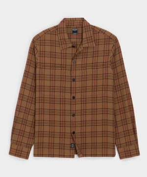 Italian Double-Brushed Flannel Shirt
