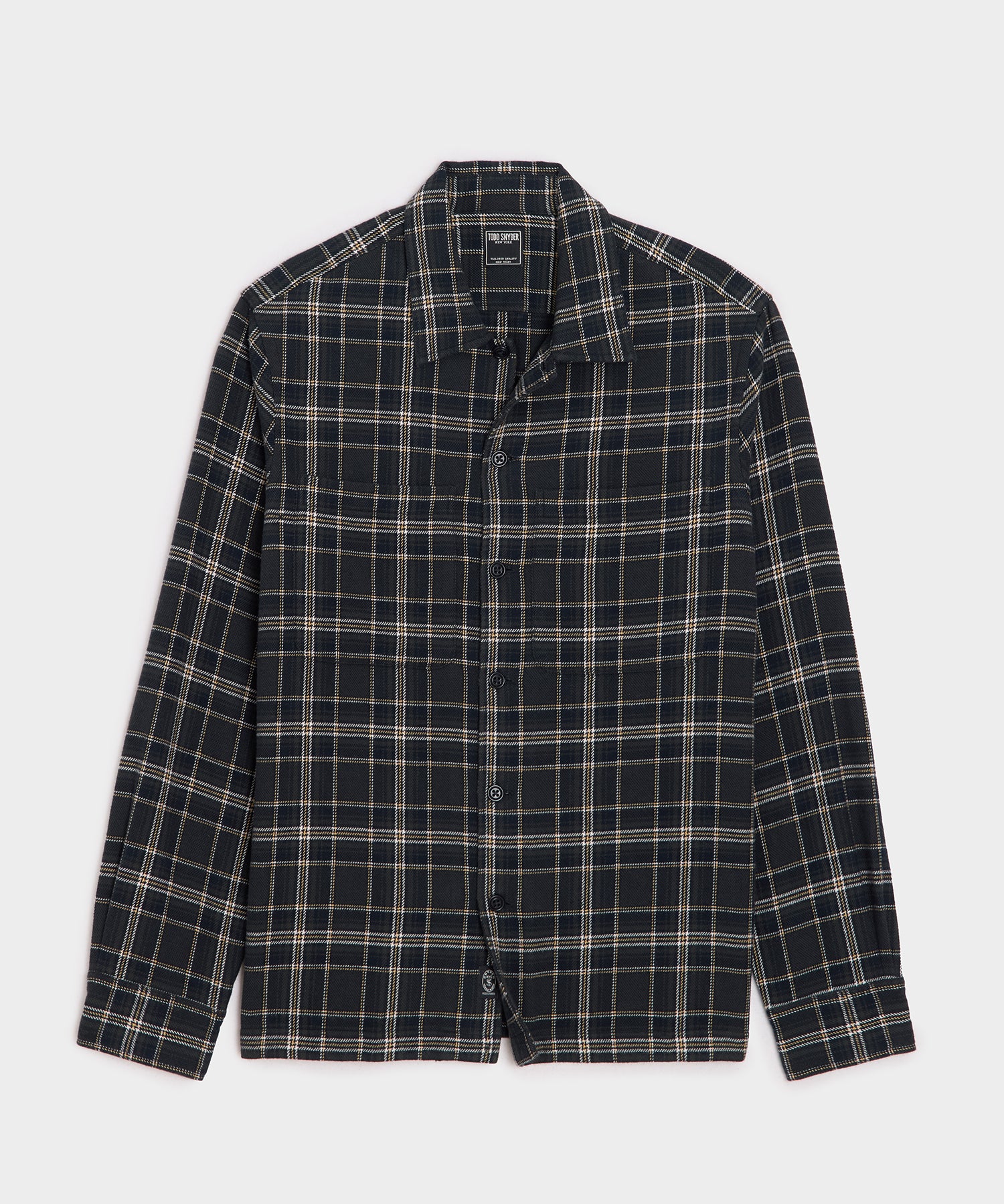 Italian Double-Brushed Flannel Shirt