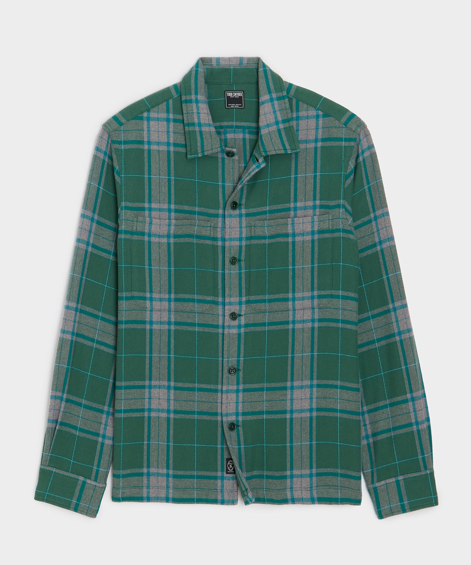 Italian Double-Brushed Flannel Shirt