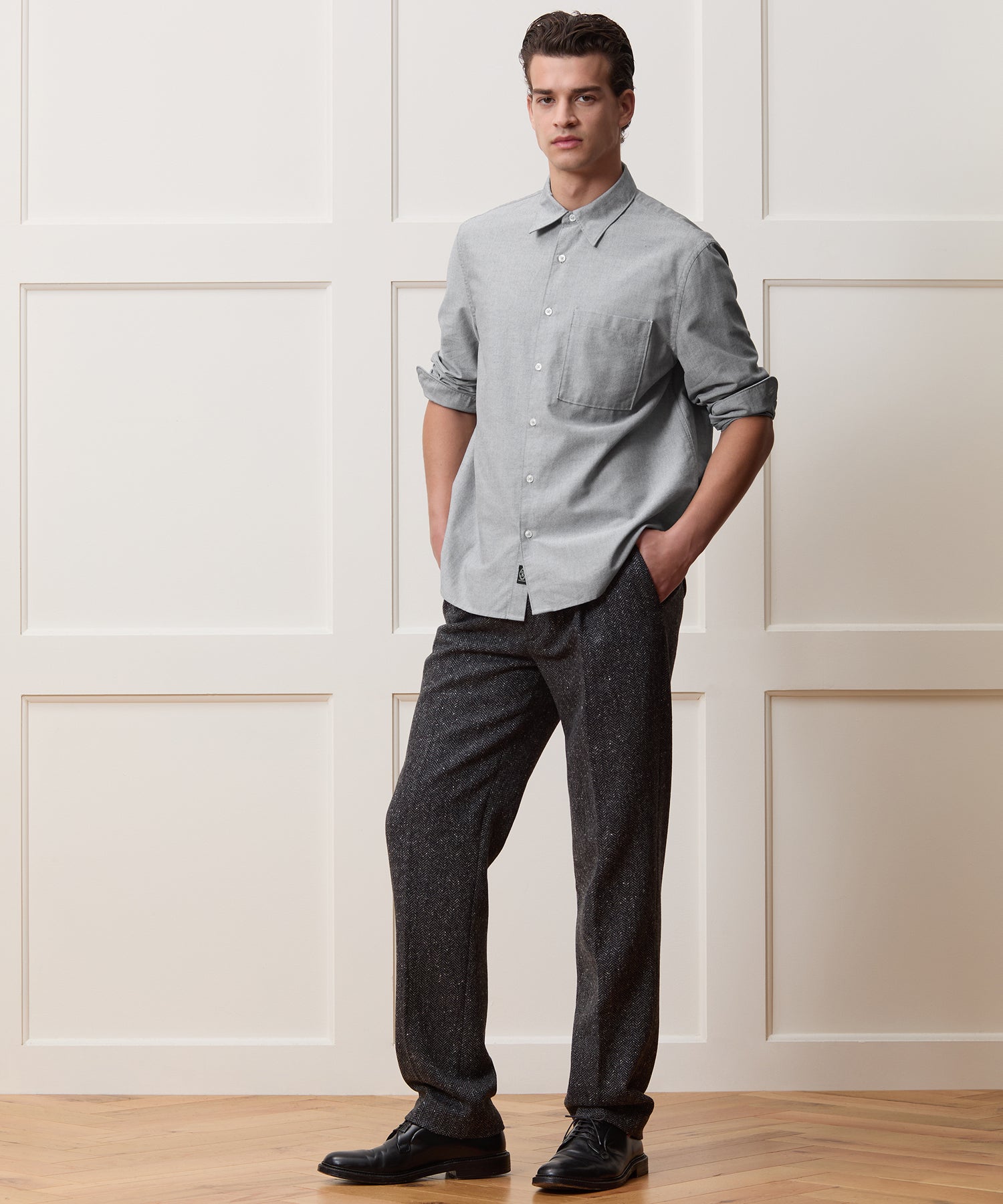 Oxford Cloth Big Shirt - Image 3