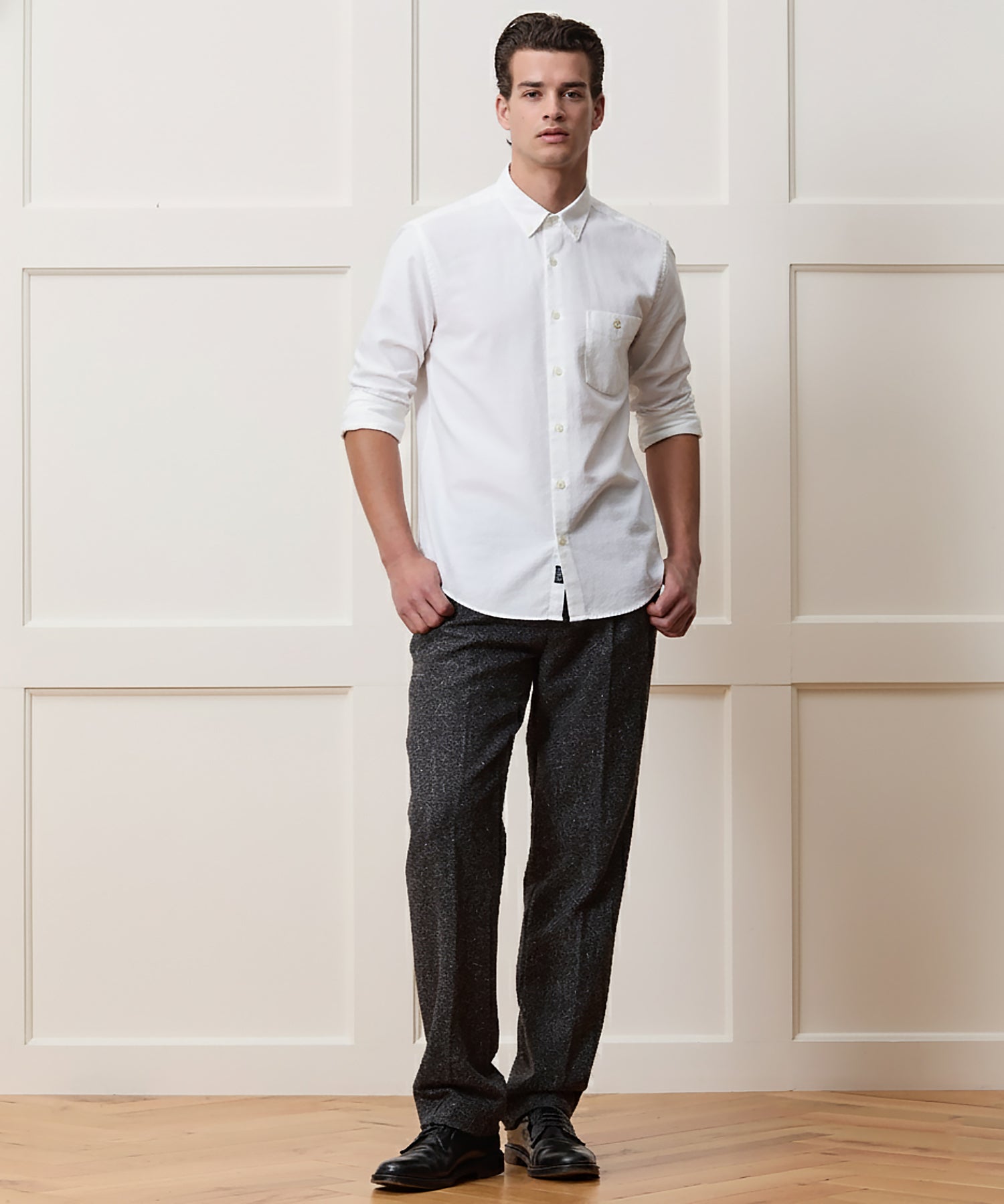 Oxford Cloth Big Shirt - Image 3
