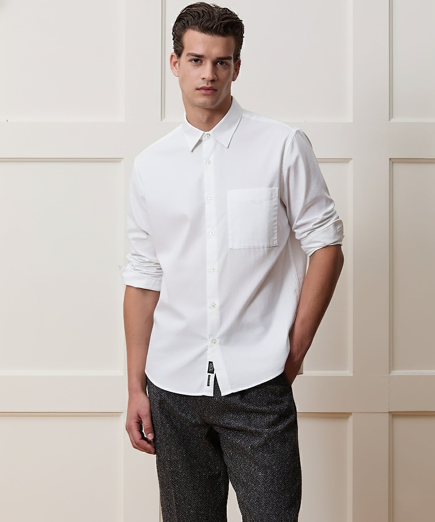 Oxford Cloth Big Shirt - Image 2