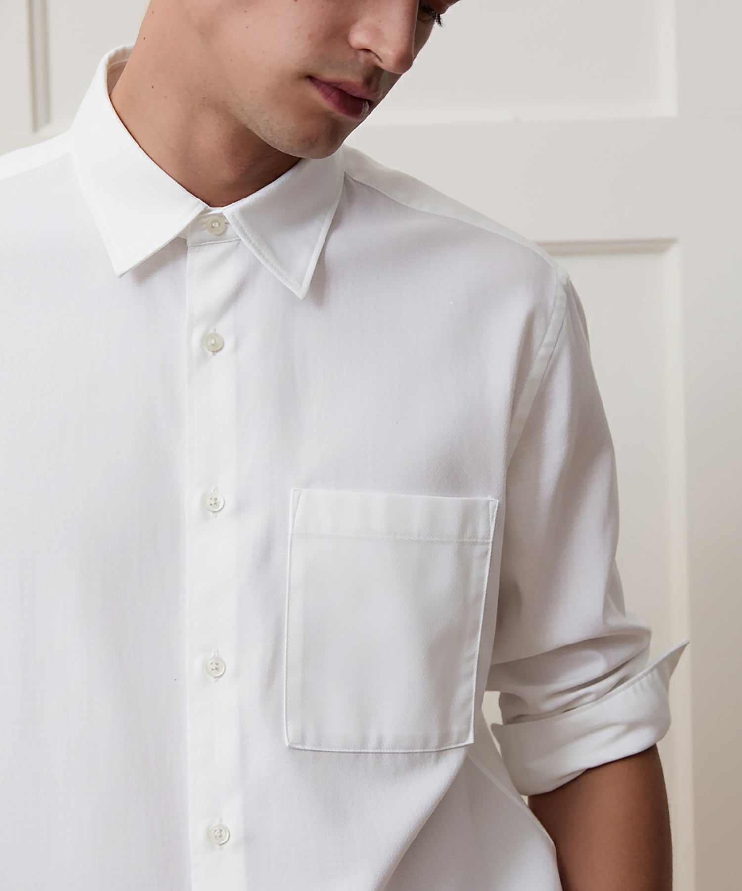 Oxford Cloth Big Shirt - Image 4