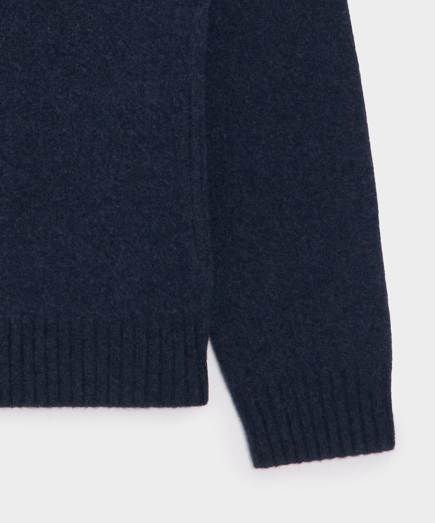 Boiled Wool Full-Zip Sweater Jacket - Image 7
