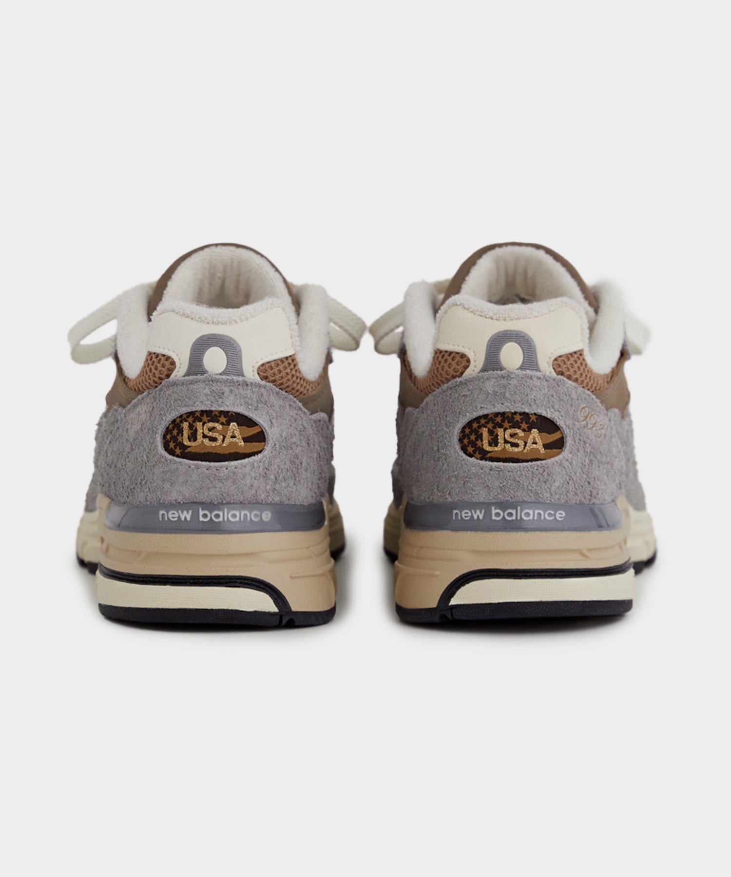 New Balance Made in USA 993 in Shadow Grey Driftwood - Image 5