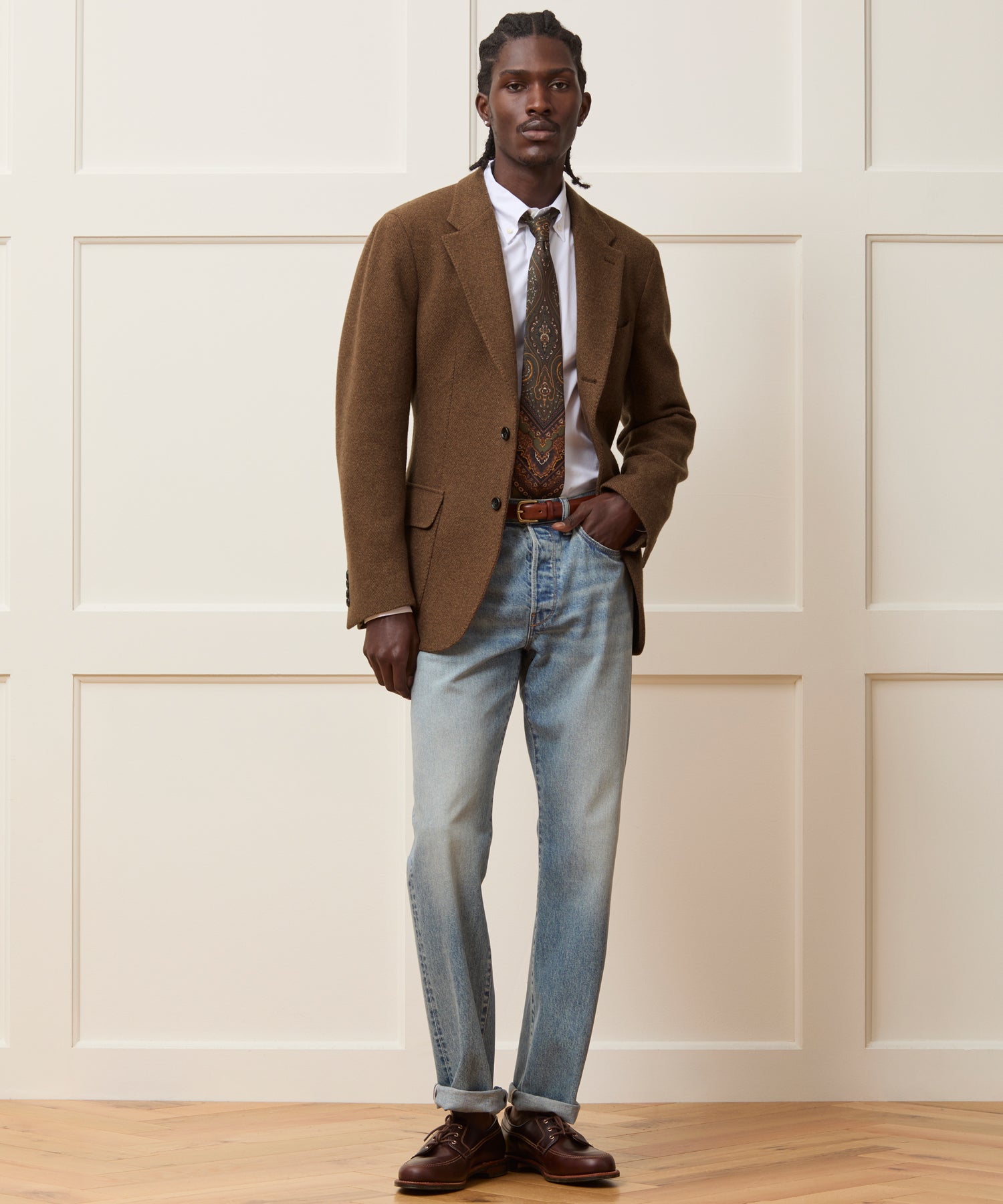 Italian Wool Sweater Sport Coat - Image 3