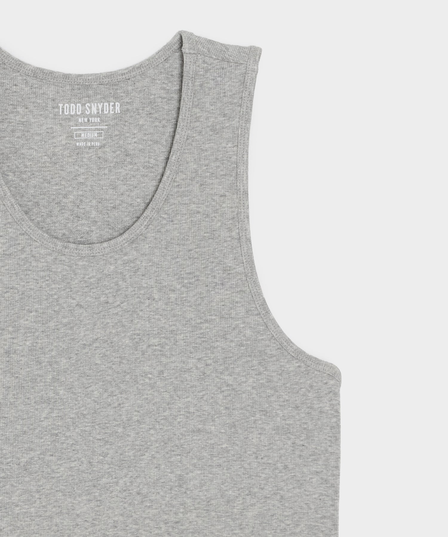 Slim Ribbed Tank - Image 6