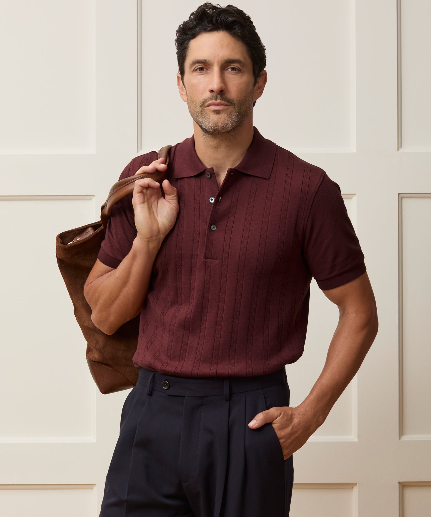 Cotton Cable Polo - Image 2