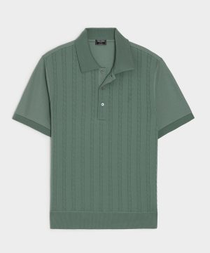 Cotton Cable Polo
