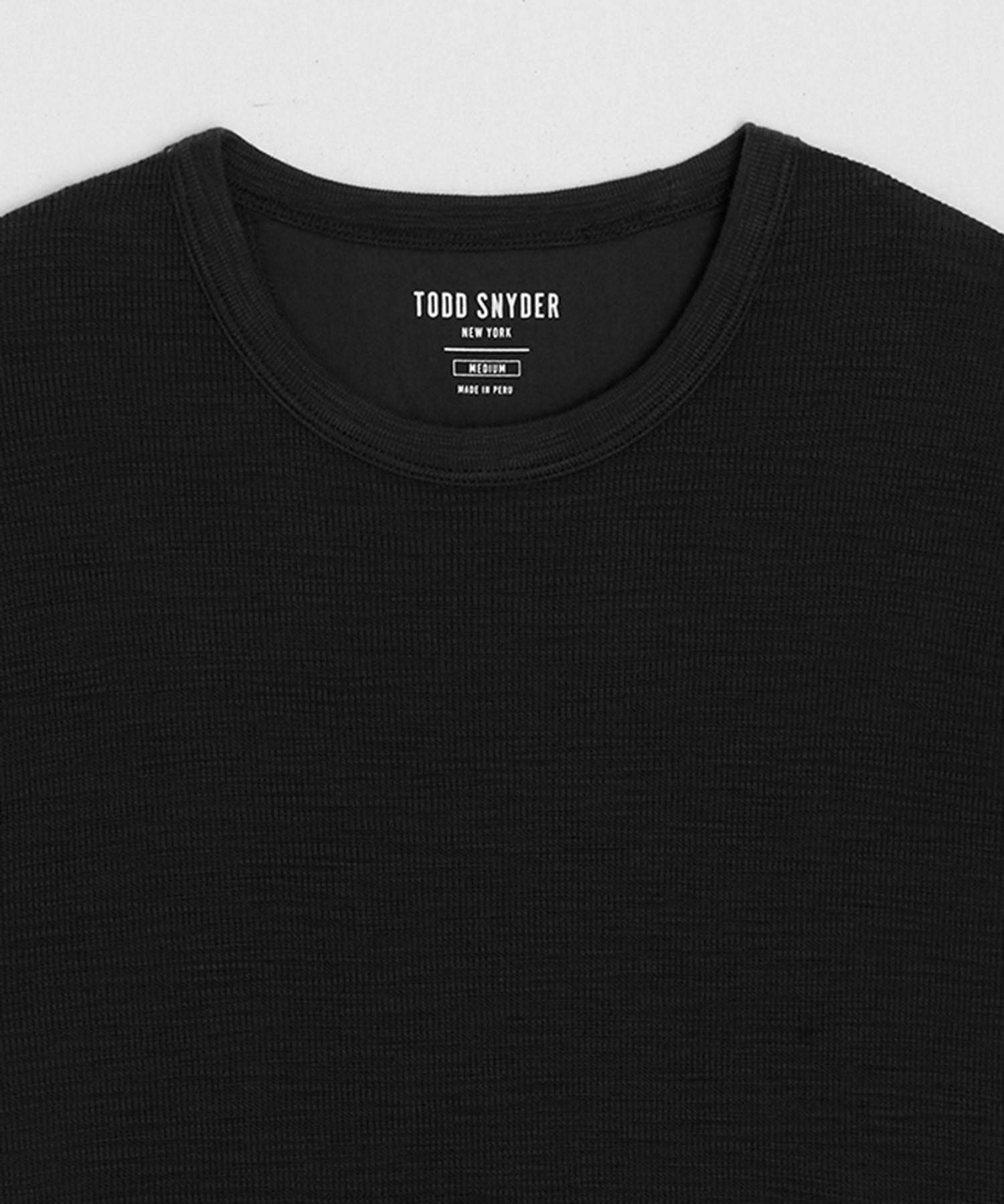 Lightweight Mini Waffle Tee - Image 6