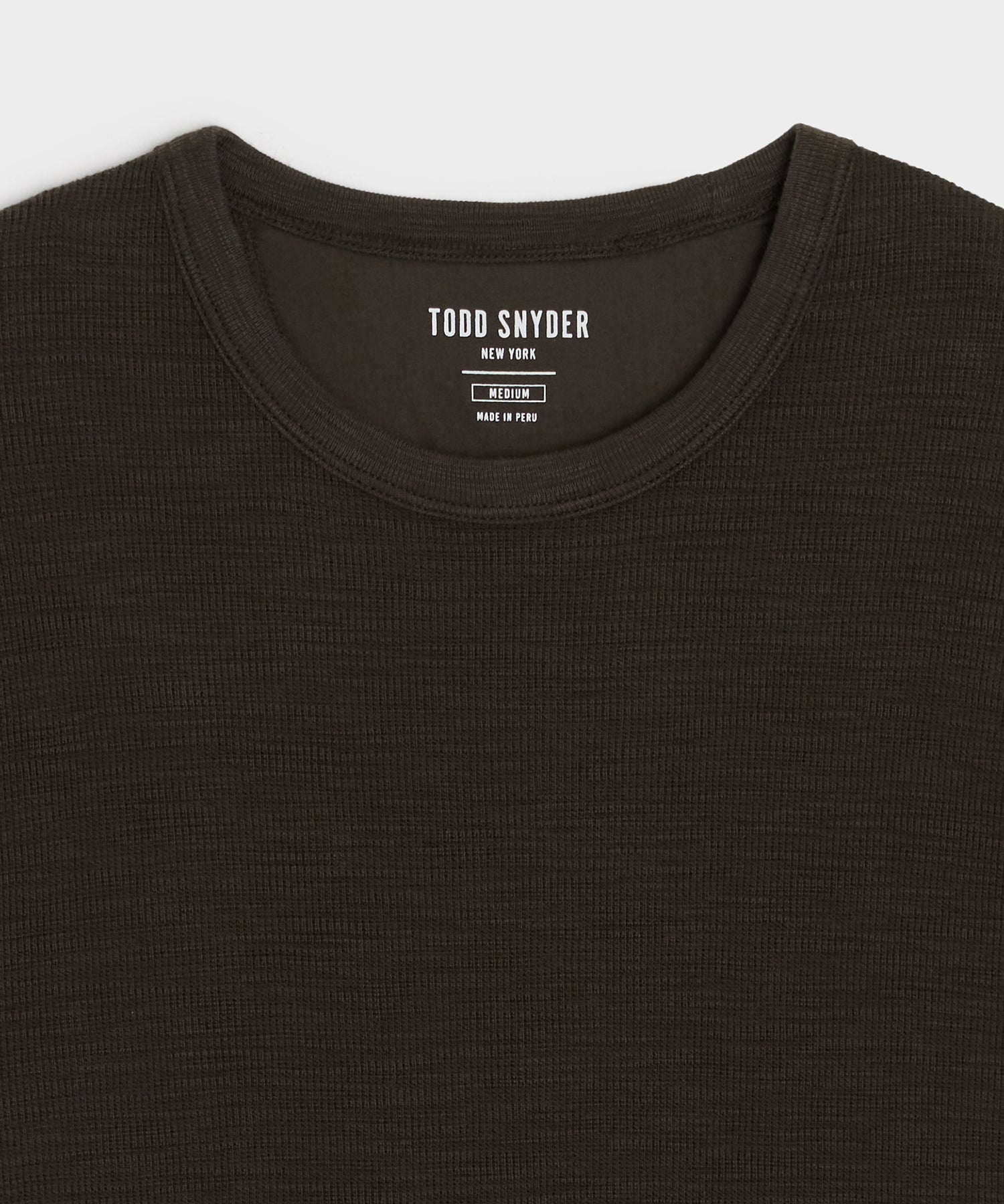 Lightweight Mini Waffle Tee - Image 6
