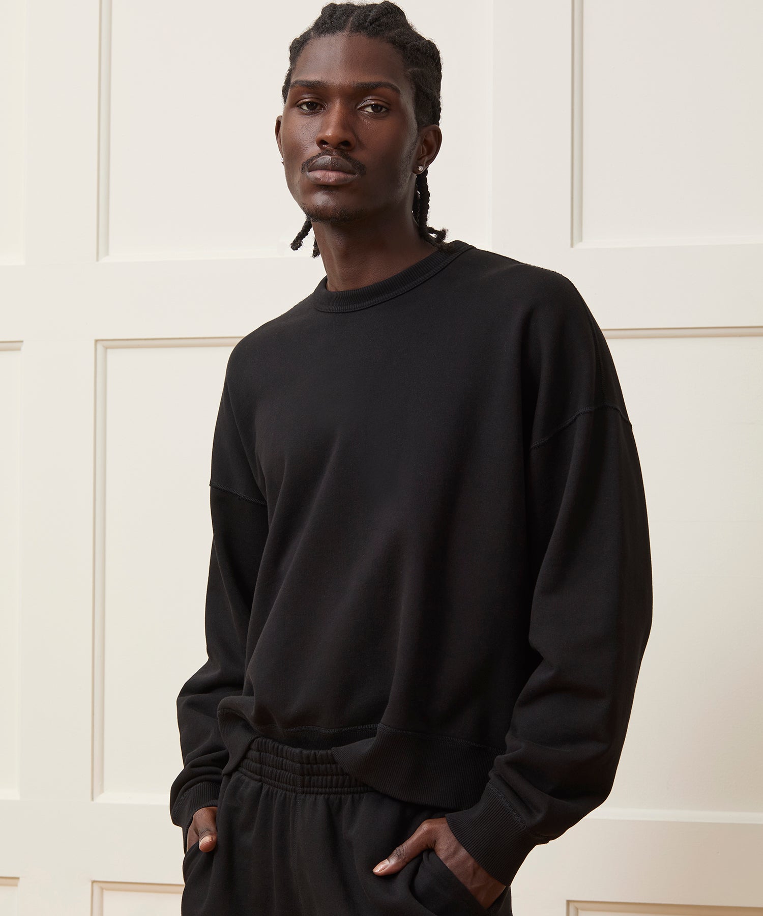 Relaxed Portuguese Terry Crewneck - Image 2