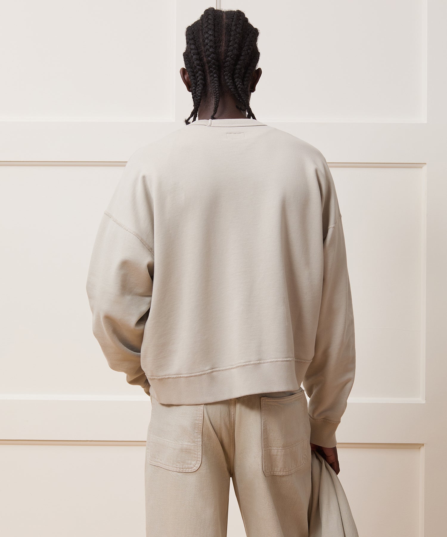 Relaxed Portuguese Terry Crewneck - Image 5