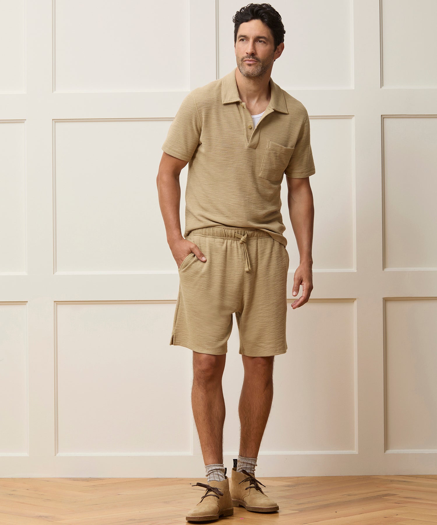 7 Lightweight Mini Waffle Short - Image 3