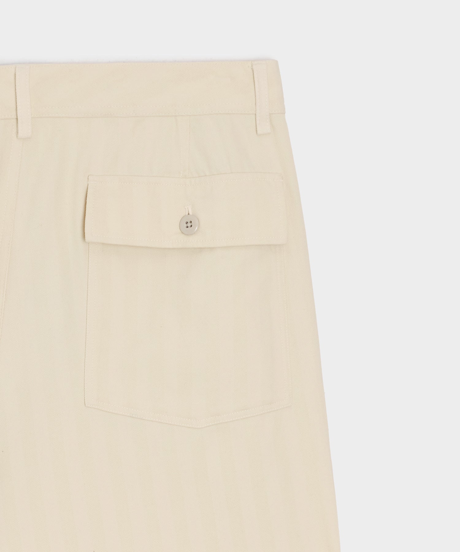 Relaxed Herringbone Twill Camp Pant - Image 7