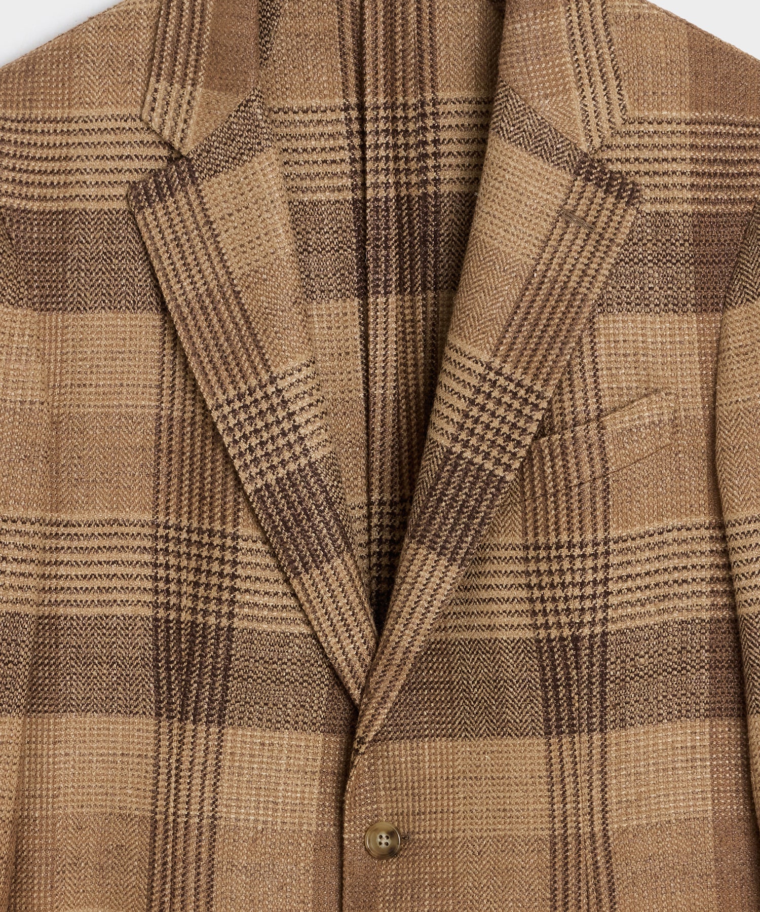 Italian Wool-Silk Glen Plaid Sport Coat - Image 6