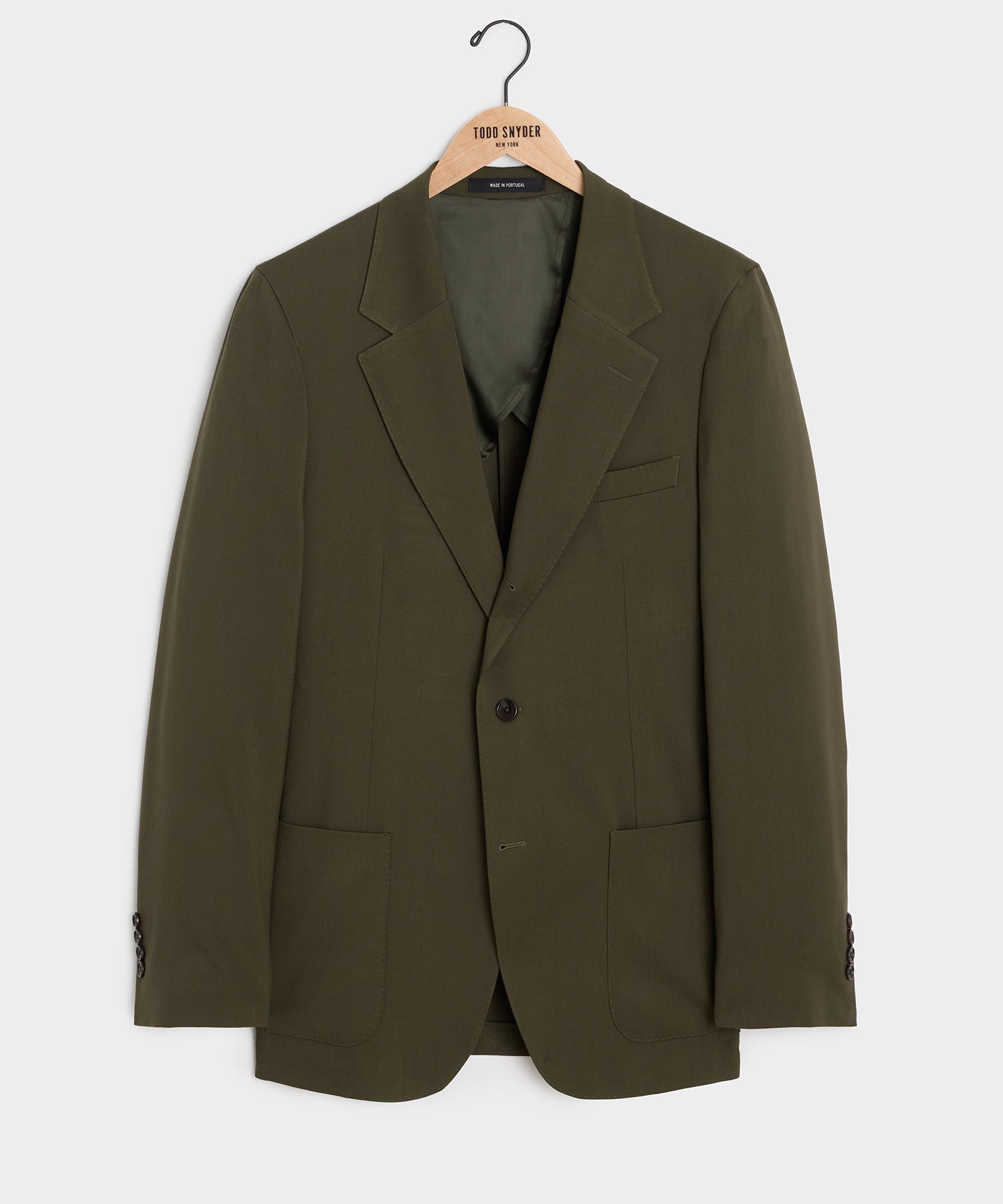 Italian Wool Gabardine Madison Suit - Image 7