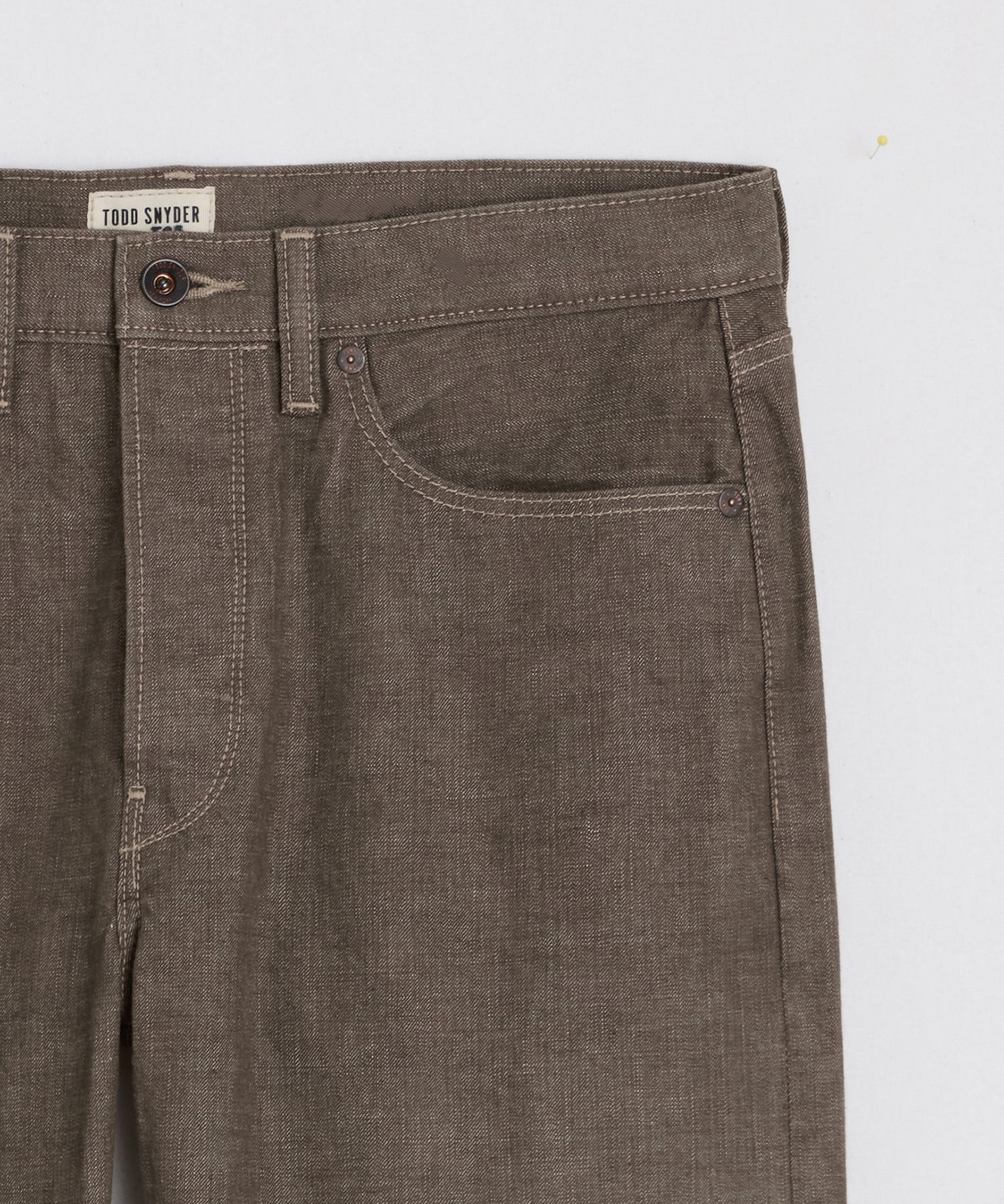 Straight Fit Lightweight Japanese Selvedge Jean in Whiskey - Image 6