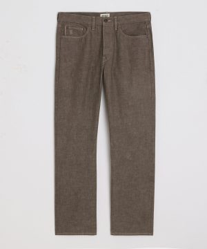 Straight Fit Lightweight Japanese Selvedge Jean in Whiskey