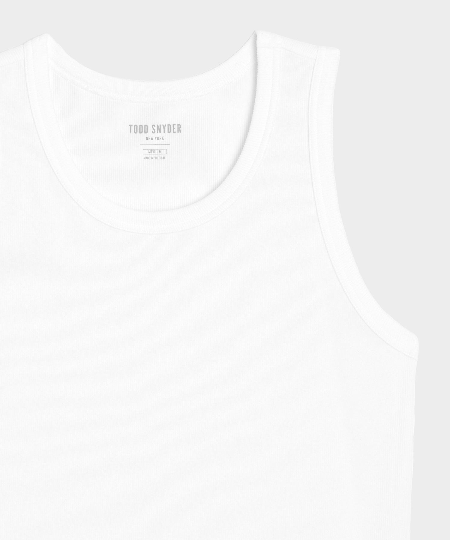 Portuguese Cotton High Neck Tank - Image 6