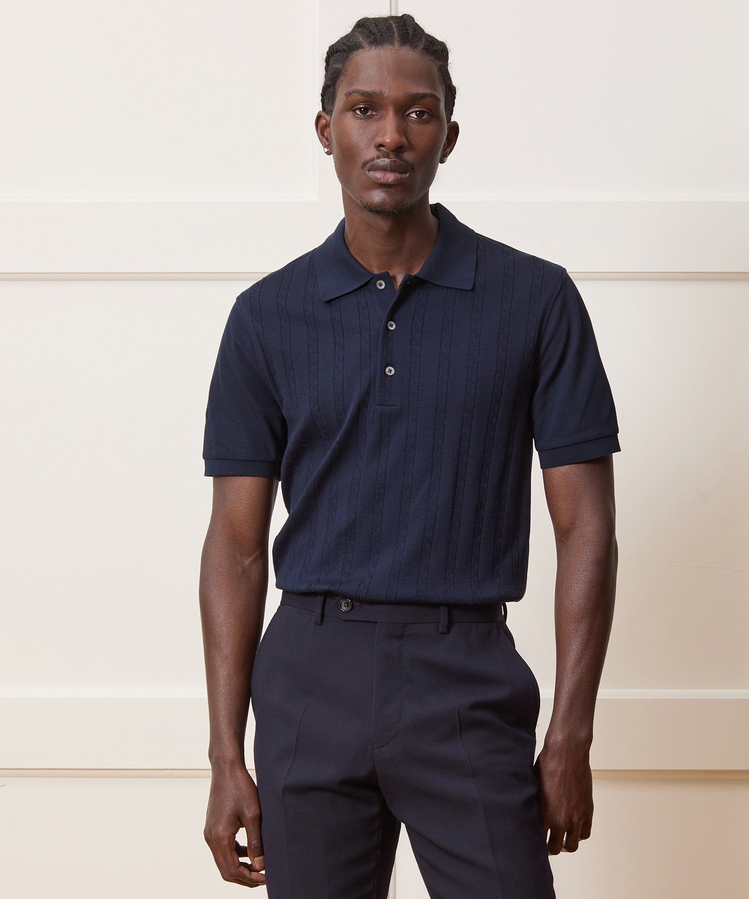 Cotton Cable Polo - Image 2
