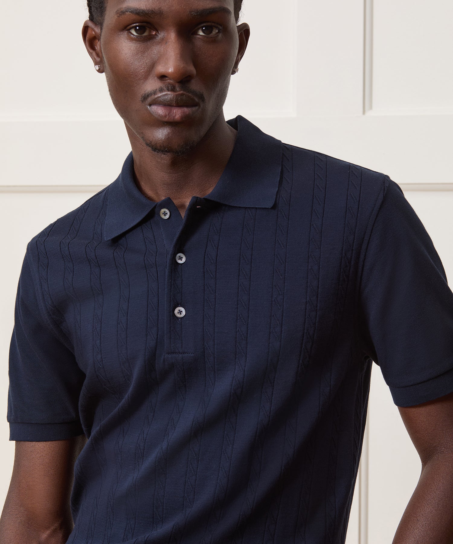 Cotton Cable Polo - Image 4