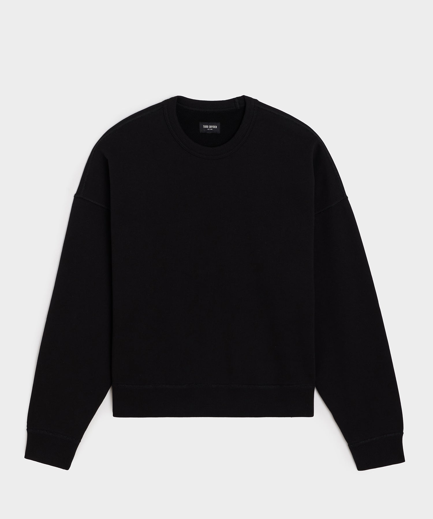Relaxed Portuguese Terry Crewneck