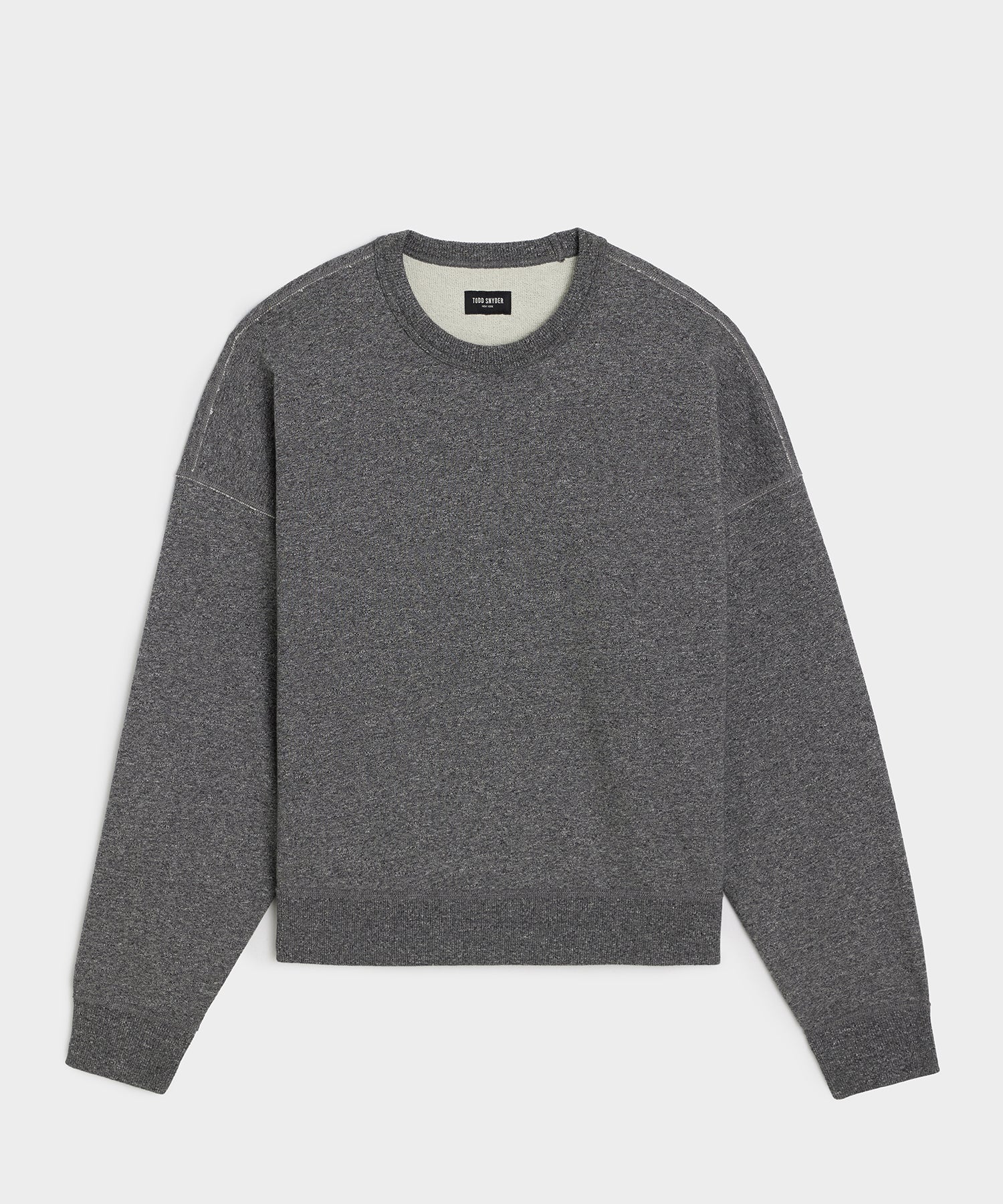Relaxed Portuguese Terry Crewneck