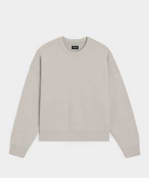Relaxed Portuguese Terry Crewneck