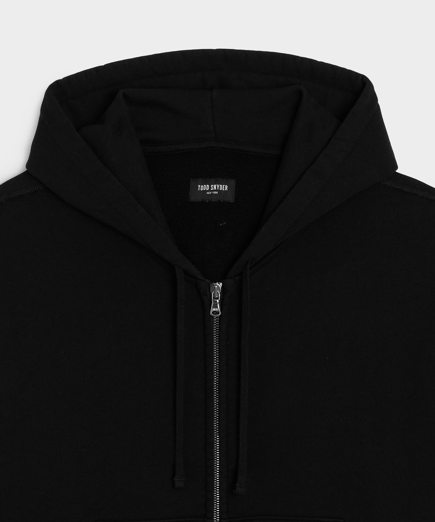 Relaxed Portuguese Terry Full-Zip Hoodie - Image 6