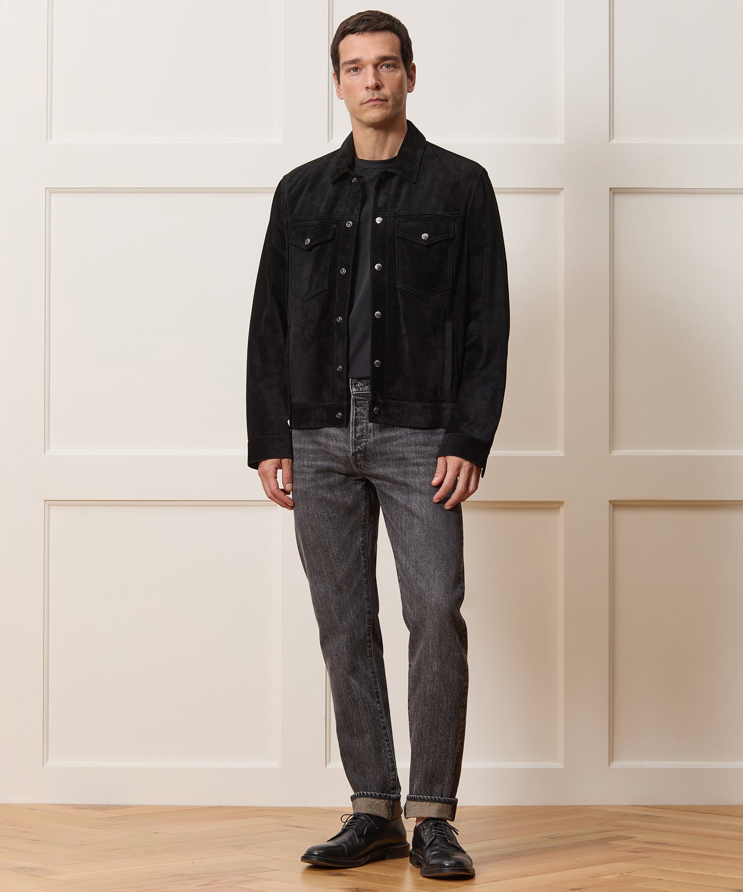 Italian Suede Dylan Jacket - Image 3