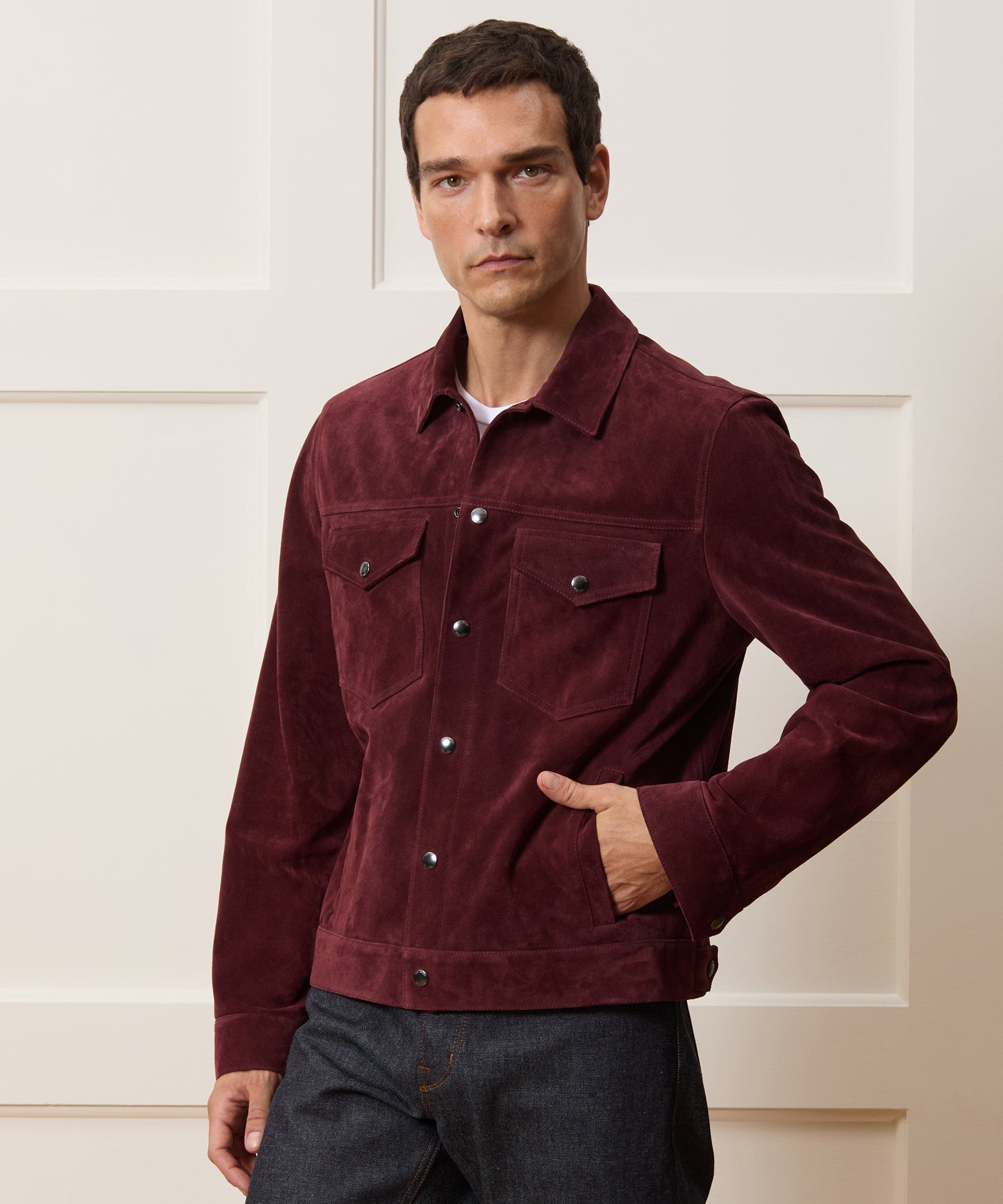 Italian Suede Dylan Jacket - Image 2