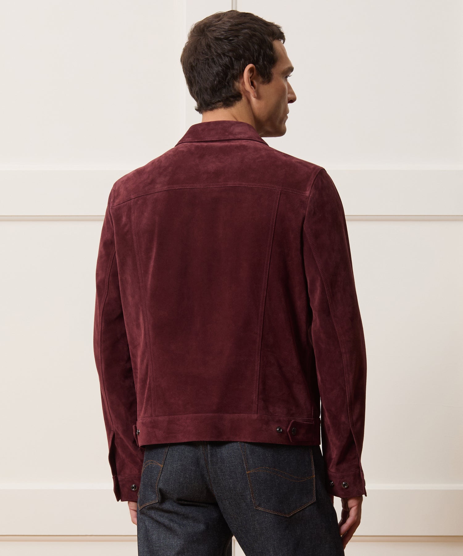 Italian Suede Dylan Jacket - Image 5