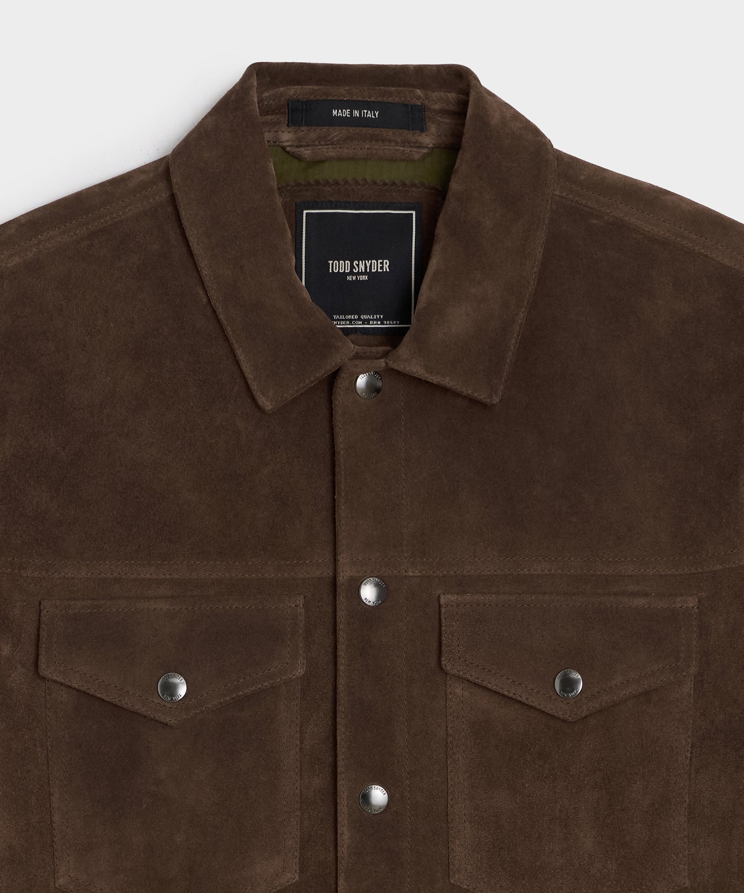 Italian Suede Dylan Jacket - Image 6