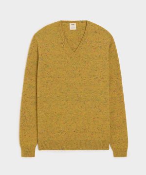 Inis Me??in Merino-Cashmere V-Neck Sweater