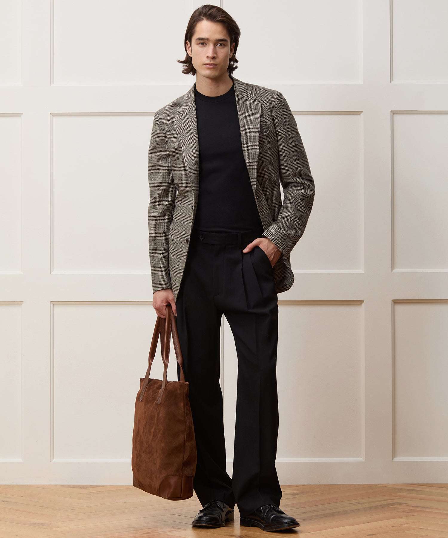 Italian Wool Glen Plaid Sport Coat - Image 3