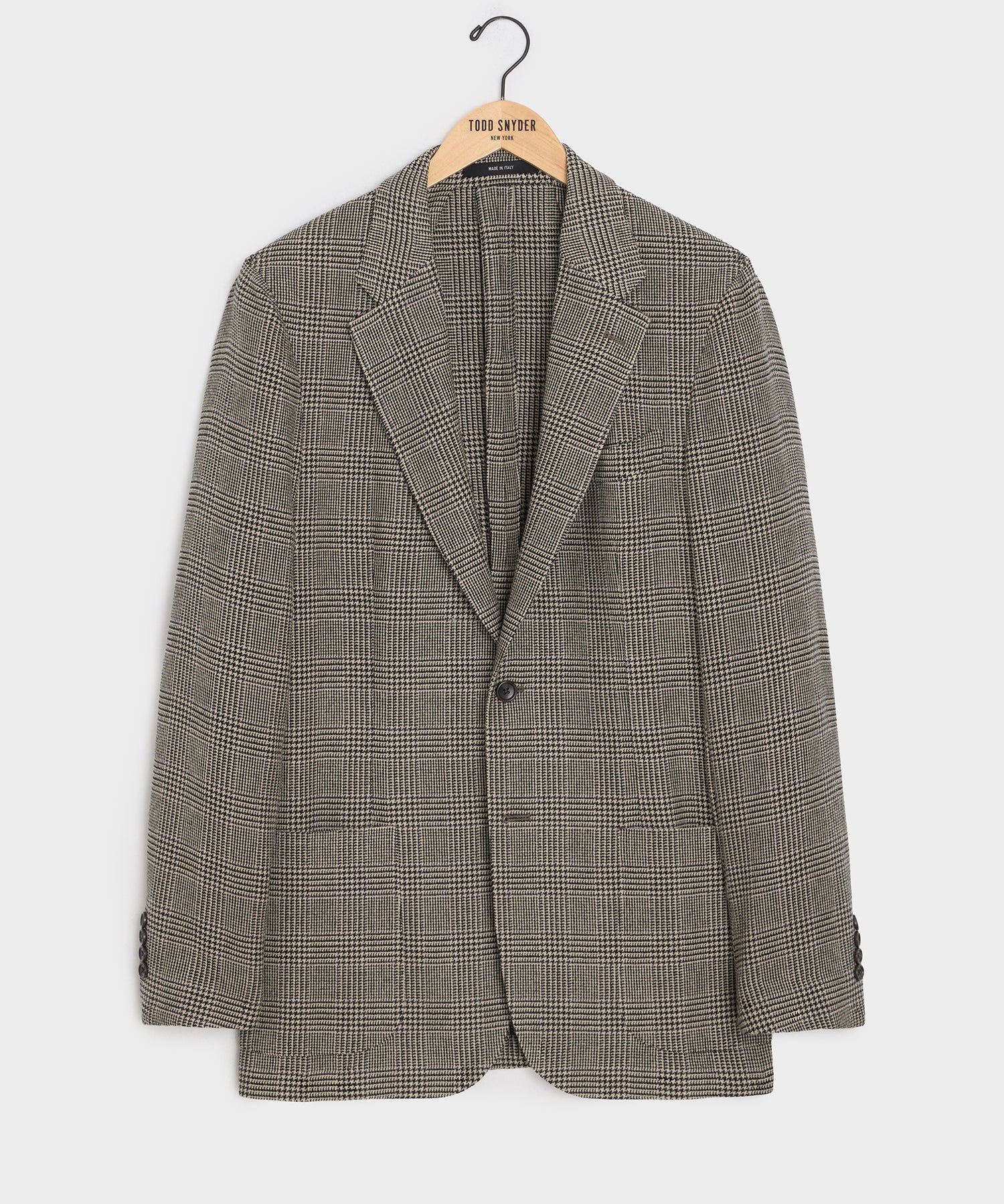 Italian Wool Glen Plaid Sport Coat
