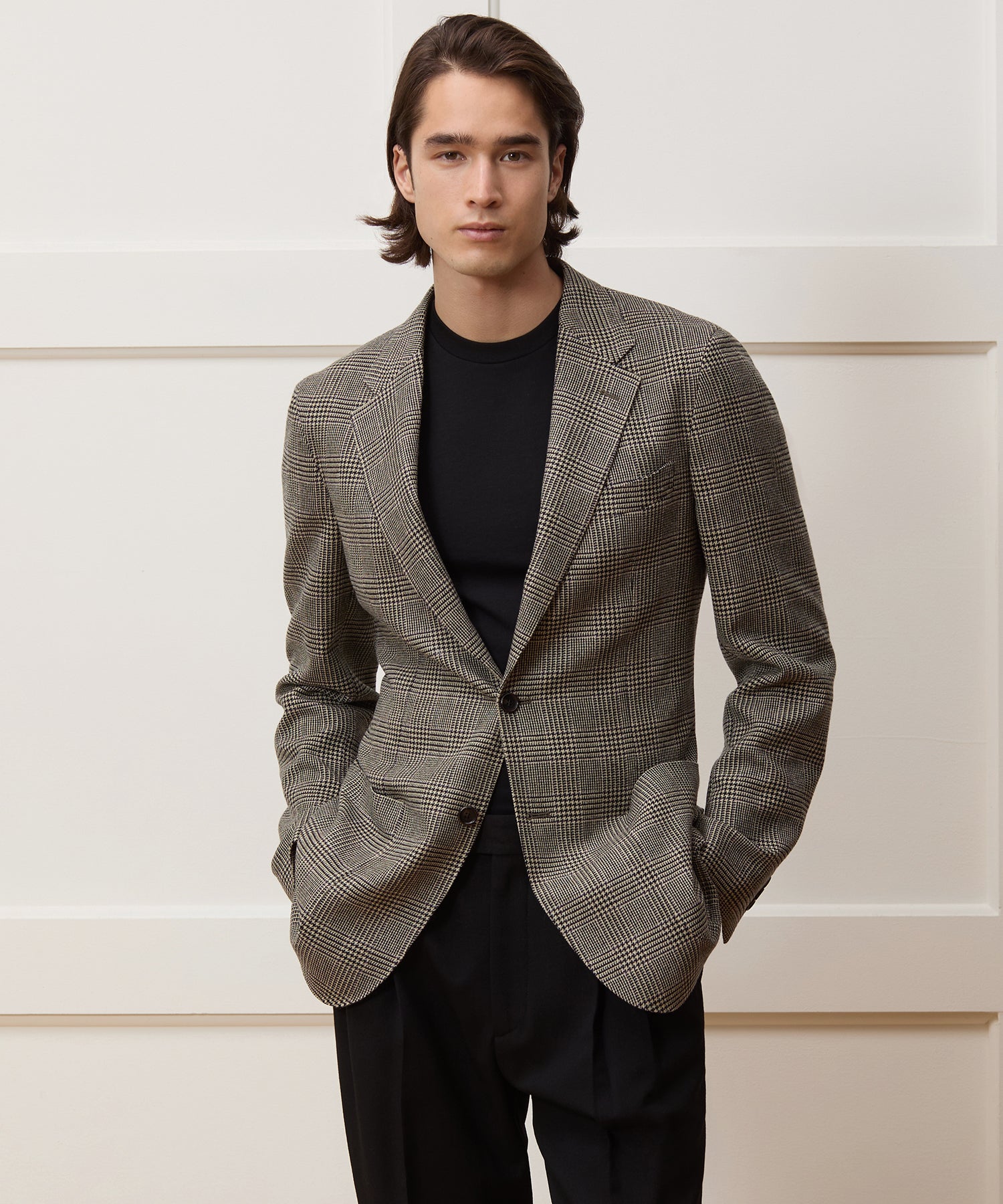 Italian Wool Glen Plaid Sport Coat - Image 2