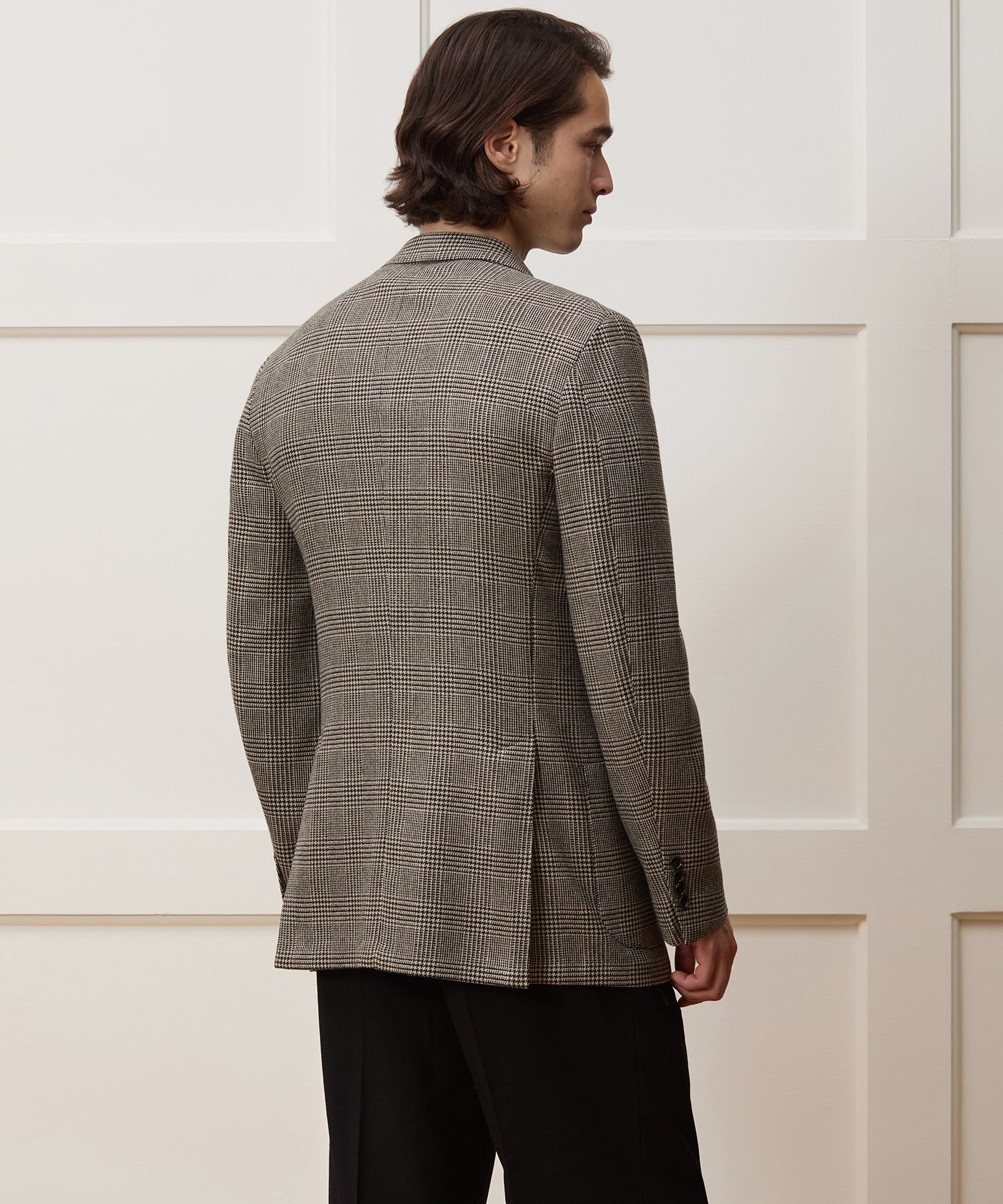 Italian Wool Glen Plaid Sport Coat - Image 4