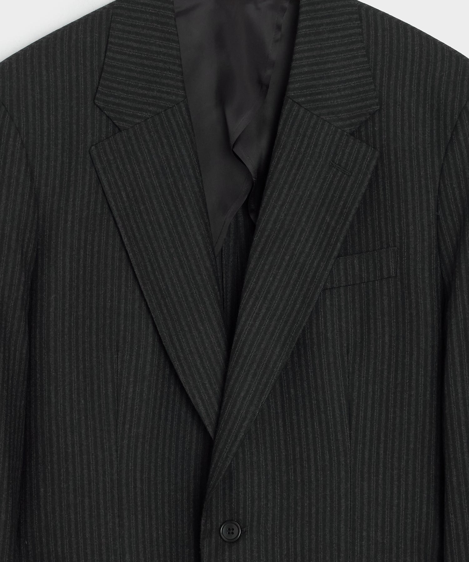 Italian Flannel Pinstripe Wythe Jacket - Image 8