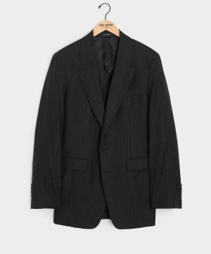 Italian Flannel Pinstripe Wythe Jacket