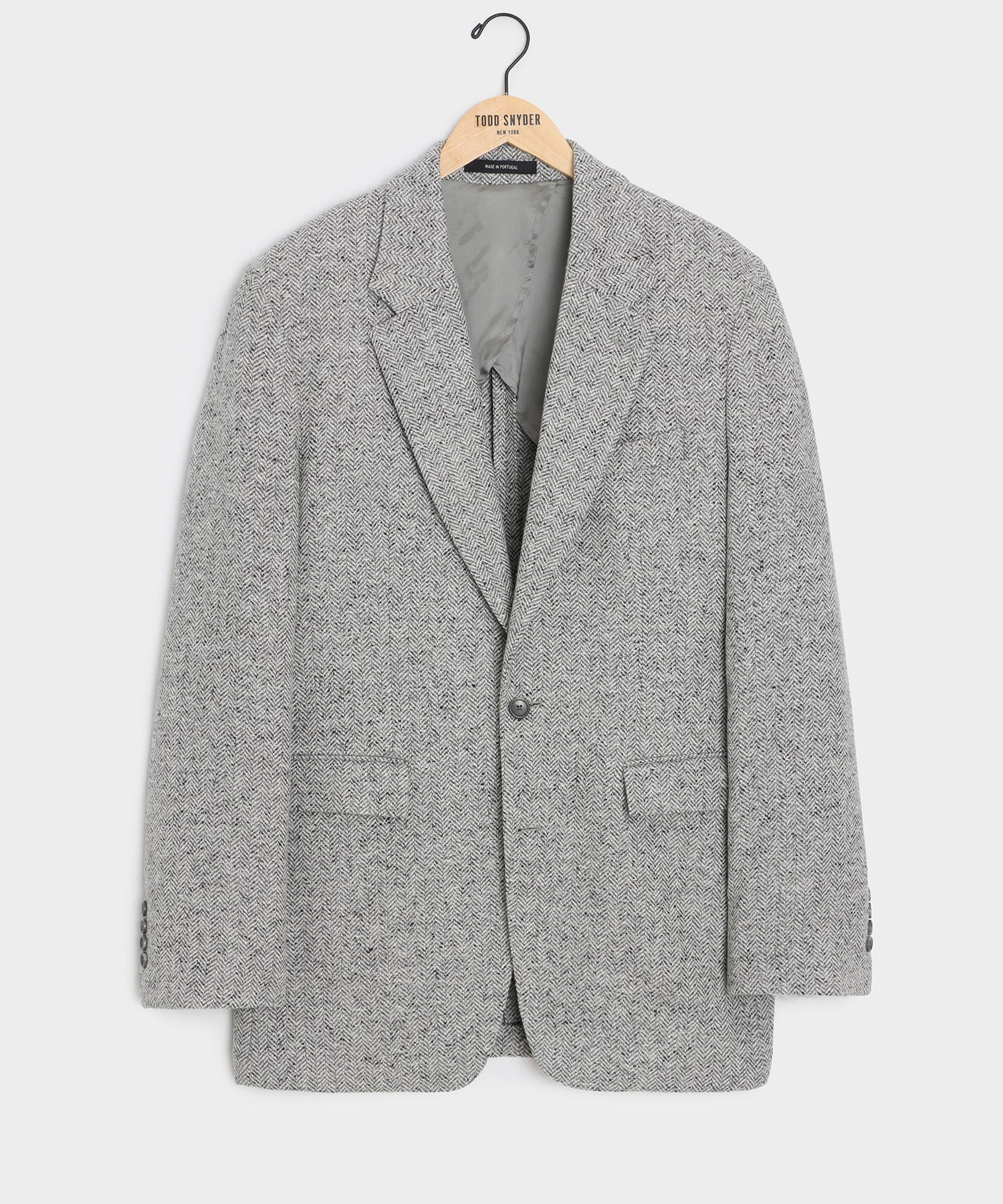 Italian Donegal Herringbone Wythe Jacket
