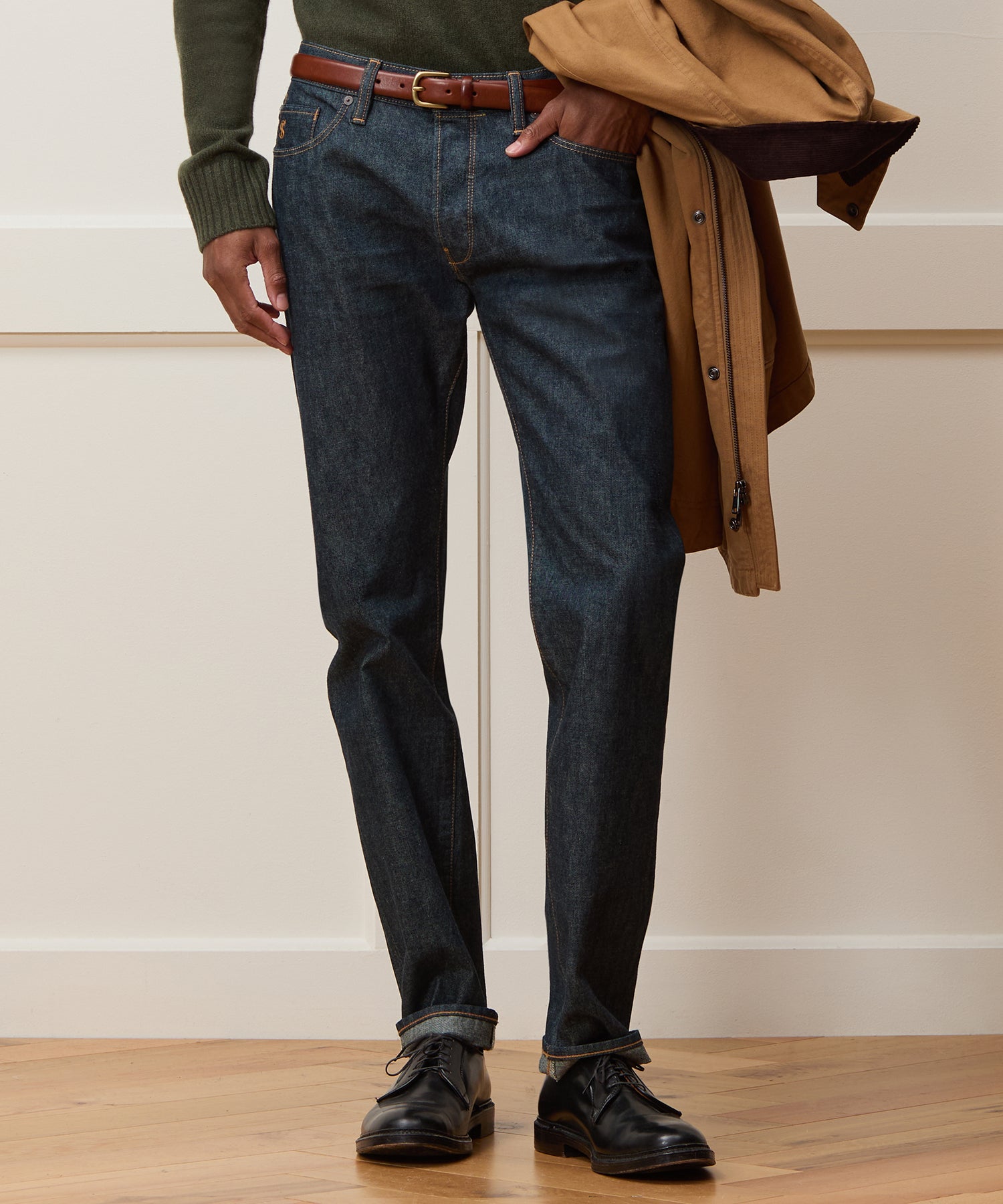 Slim Lightweight Japanese Selvedge Jean in Indigo - Image 2