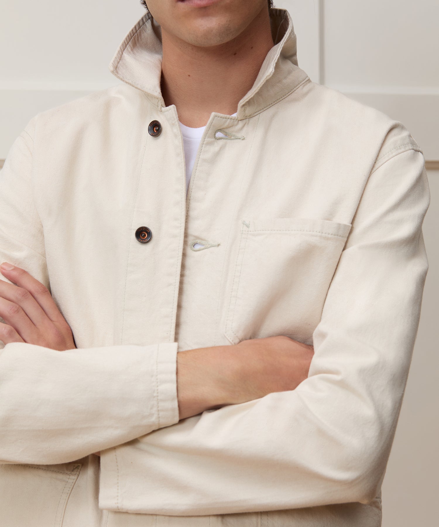 Lightweight Japanese Selvedge Chore Coat - Image 3