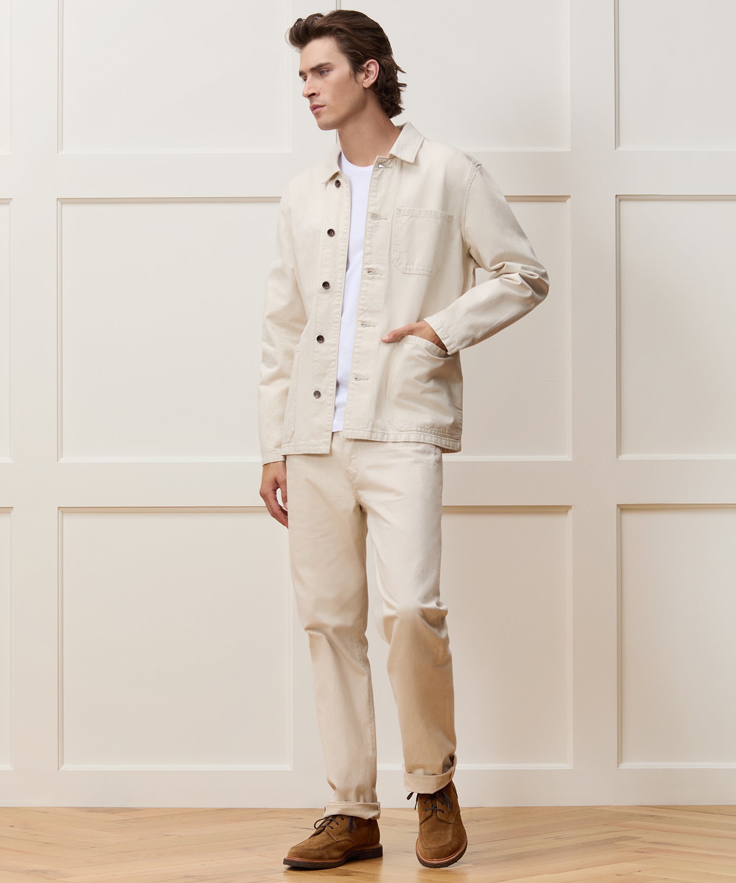 Lightweight Japanese Selvedge Chore Coat - Image 5