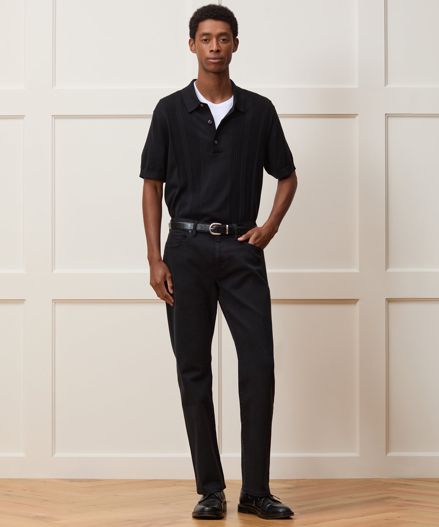Straight Fit 5-Pocket Chino - Image 3