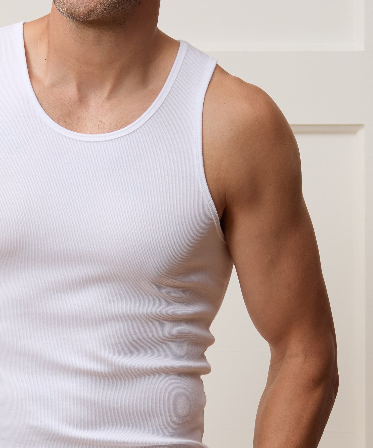 Slim Ribbed Tank - Image 3